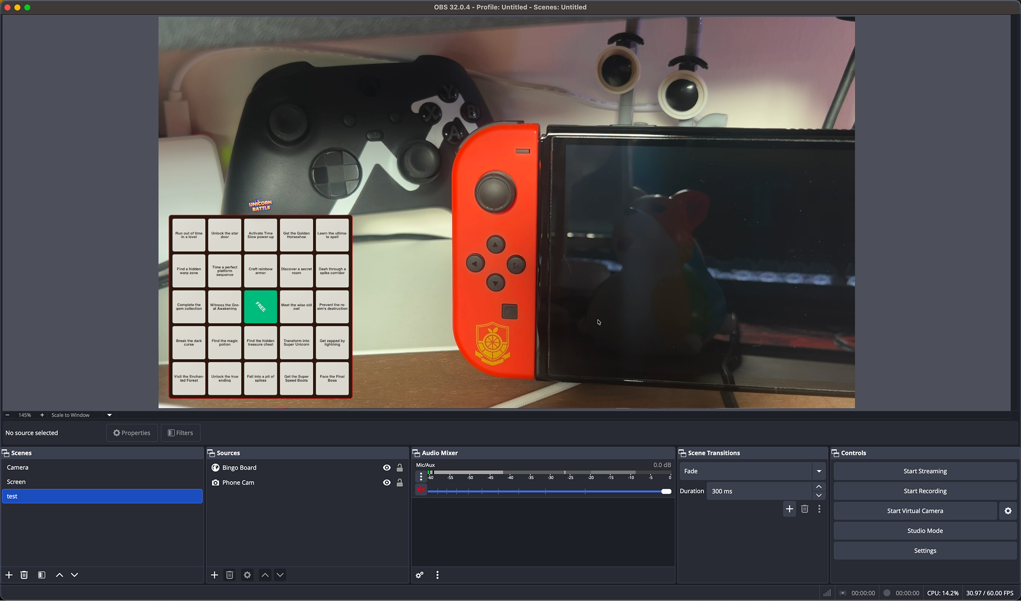 OBS overlay example